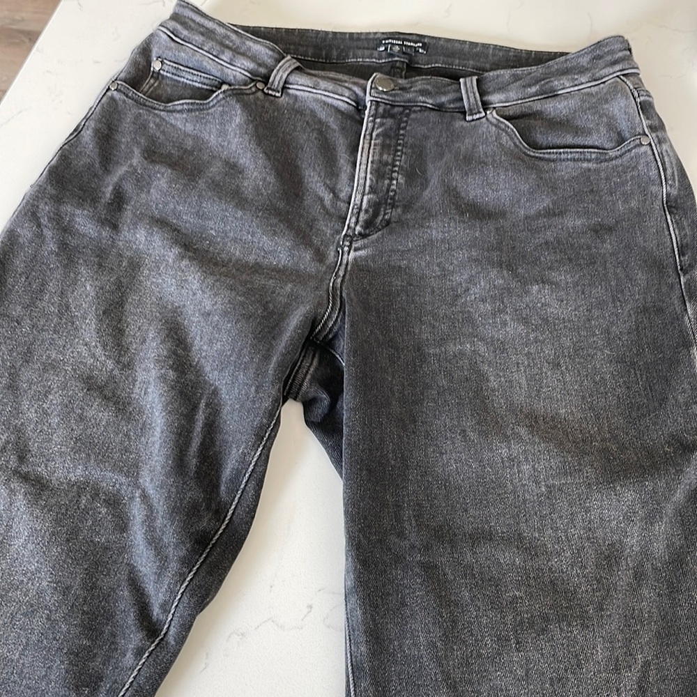 Universal Standard sz 16 Joni 32” black jeans EUC!!
